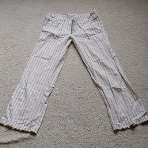 Lightweight linen pants